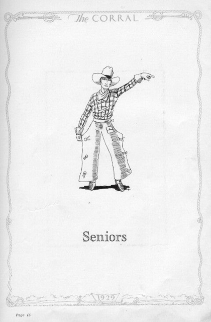 Seniors 1929